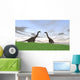 Two Large Brachiosaurus Grassy Wall Decal