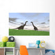 Two Large Brachiosaurus Grassy Wall Decal