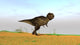 Tyrannosaurus Rex Grassy Field Wall Decal Design 5