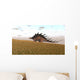 Kentrosaurus Walking across Grassy Wall Decal Design 2