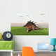 Kentrosaurus Walking across Grassy Wall Decal Design 1