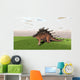 Kentrosaurus Walking across Grassy Wall Decal Design 1