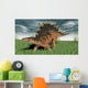 Kentrosaurus Walking across Prehistoric Wall Decal Design 1