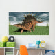 Kentrosaurus Walking across Prehistoric Wall Decal Design 1