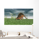 Kentrosaurus Grazing Prehistoric Grasslands Wall Decal