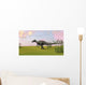 Suchomimus Walking across Grassy Wall Decal Design 2