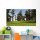 Monolophosaurus Running across Grassy Wall Decal Design 1