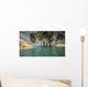 Utahraptor Roaming Tropical Environment Wall Decal