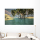Utahraptor Roaming Tropical Environment Wall Decal