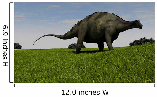 Brachytrachelopan Walking across Prehistoric Wall Decal Design 2