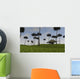 Brachytrachelopan Walking across Grassy Wall Decal