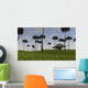 Brachytrachelopan Walking across Grassy Wall Decal