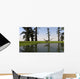 Coelophysis Running through Swampy Wall Decal Design 2