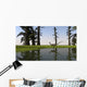 Coelophysis Running through Swampy Wall Decal Design 2