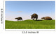 Eurohippus Grazing Prehistoric Grasslands Wall Decal