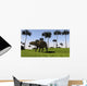 Eurohippus Walking across Grassy Wall Decal