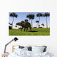 Eurohippus Walking across Grassy Wall Decal