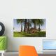 Kentrosaurus Walking along Nearby Wall Decal Design 2