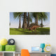 Kentrosaurus Walking along Nearby Wall Decal Design 2