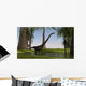Mamenchisaurus Walking through Swampy Wall Decal Design 2