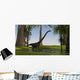 Mamenchisaurus Walking through Swampy Wall Decal Design 2