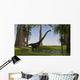 Mamenchisaurus Walking through Swampy Wall Decal Design 2