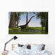 Mamenchisaurus Walking through Swampy Wall Decal Design 2