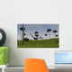 Mamenchisaurus Walking across Grassy Wall Decal Design 4