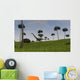 Mamenchisaurus Walking across Grassy Wall Decal Design 4