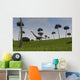 Mamenchisaurus Walking across Grassy Wall Decal Design 4