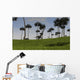 Mamenchisaurus Walking across Grassy Wall Decal Design 3
