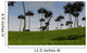 Mamenchisaurus Walking across Grassy Wall Decal Design 3
