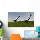 Two Mamenchisaurus Walking across Wall Decal Design 4