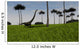 Mamenchisaurus Walking across Grassy Wall Decal Design 1
