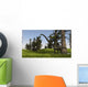 Two Mamenchisaurus Swampy Water Wall Decal