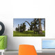 Two Mamenchisaurus Swampy Water Wall Decal
