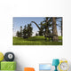 Two Mamenchisaurus Swampy Water Wall Decal