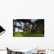 Mamenchisaurus Walking through Swampy Wall Decal Design 1