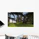 Mamenchisaurus Walking through Swampy Wall Decal Design 1