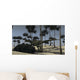 Monolophosaurus Running along Stream Wall Decal
