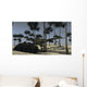 Monolophosaurus Running along Stream Wall Decal