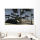 Monolophosaurus Running along Stream Wall Decal