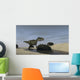 Monolophosaurus Running through Stream Wall Decal