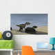 Monolophosaurus Running through Stream Wall Decal