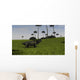 Lystrosaurus Grassy Field Wall Decal Design 2