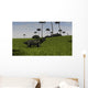 Lystrosaurus Grassy Field Wall Decal Design 2