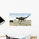 Yangchuanosaurus Running across Barren Wall Decal Design 2