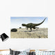 Yangchuanosaurus Running across Barren Wall Decal Design 2