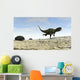 Yangchuanosaurus Running across Barren Wall Decal Design 1