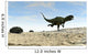 Yangchuanosaurus Running across Barren Wall Decal Design 1